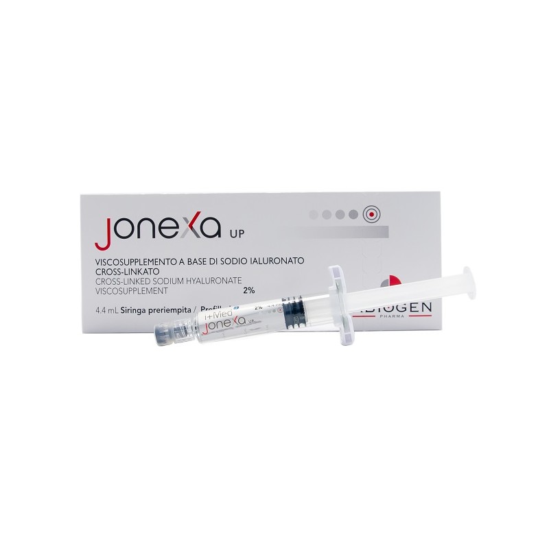 Abiogen Pharma Jonexa Up Siringa Intra-articolare Sodio Ialuronato Cross-linkato 2% 4,4 Ml