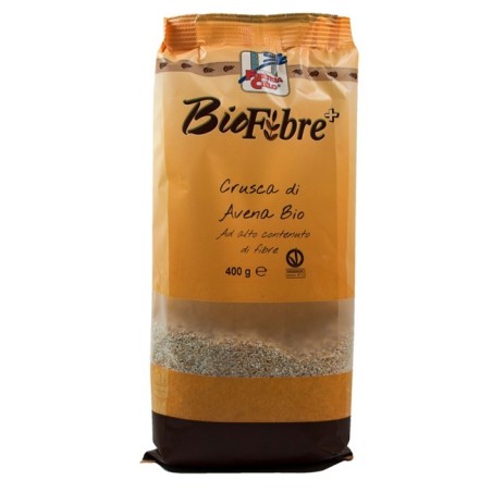 Biotobio Fsc Biofibre+ Crusca Di Avena Bio Ad Alto Contenuto Di Fibra 400 G