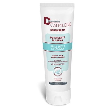 Pasquali Dermovitamina Calmilene Sensicream Detergente In Crema Senza Sapone Per Pelle Secca E Sensibile 250 Ml