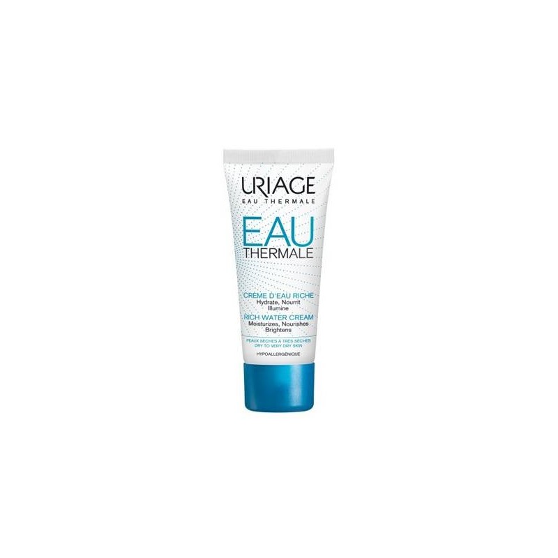 Uriage Eau Thermale Crema Ricca Acq 40 Ml