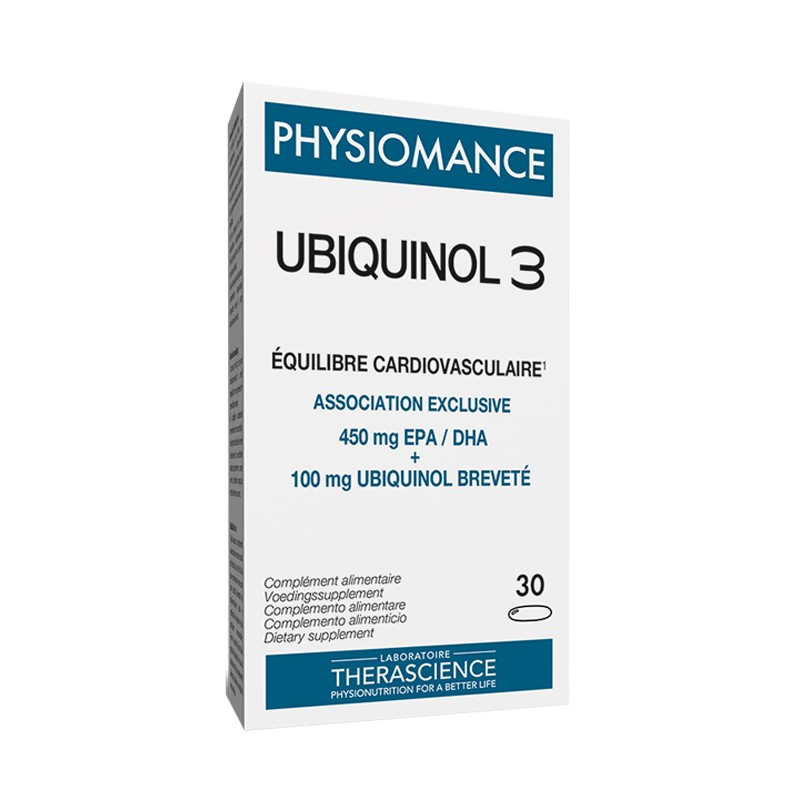 Therascience Physiomance Ubiquinol 3 30 Perle