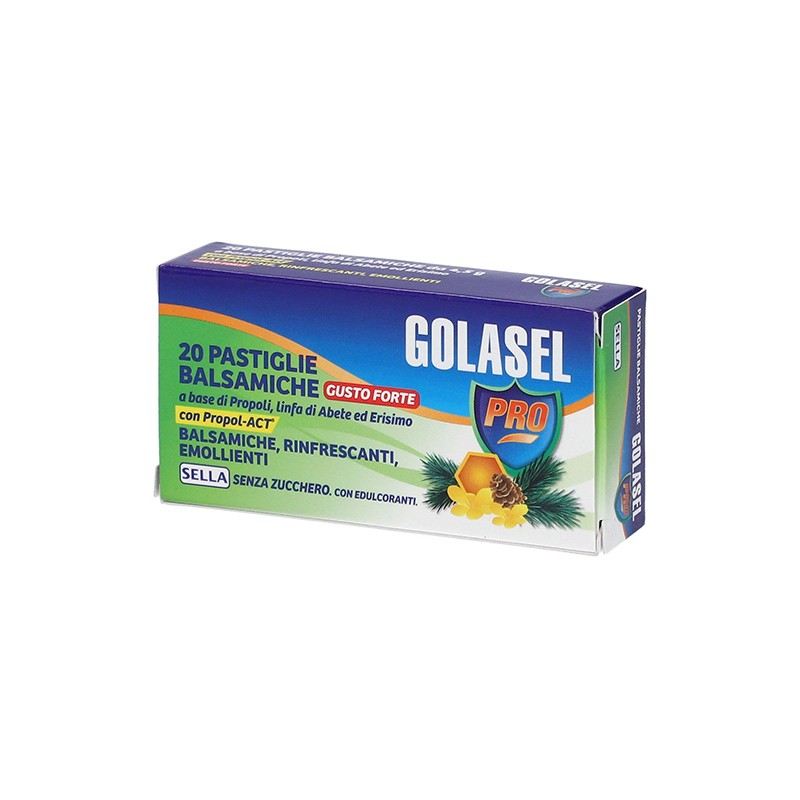 Sella Golasel Pro 20 Pastiglie Balsamiche Forti