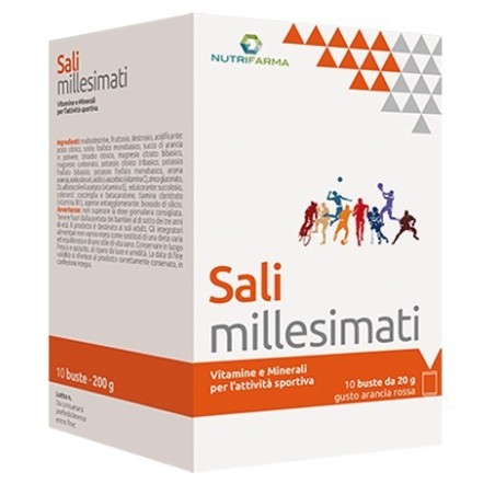 Aqua Viva Sali Millesimati 10 Bustine 20 G