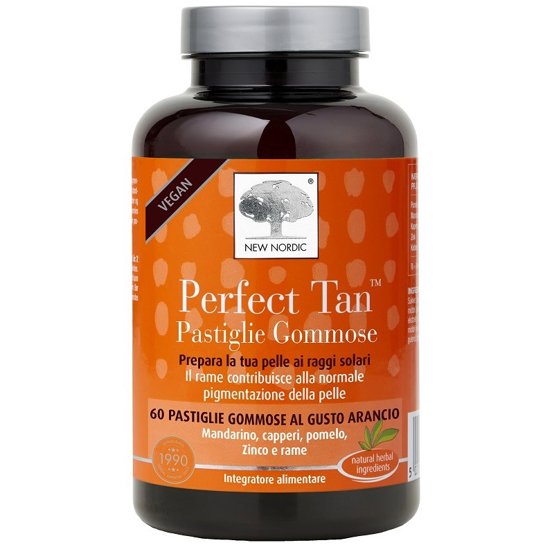 New Nordic Perfect Tan 60 Pastiglie Gommose