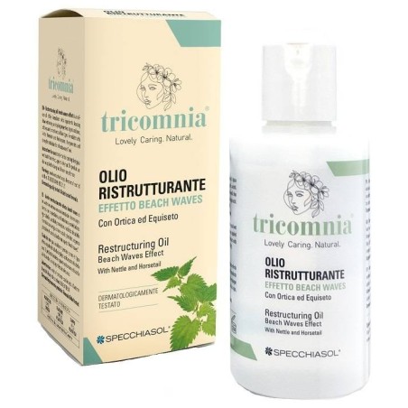 Specchiasol Tricomnia Olio Ristrutturante Effetto Beach Waves 50 Ml