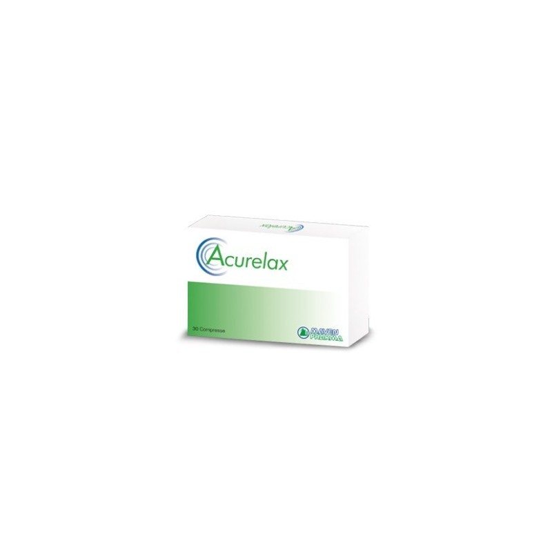 Maven Pharma Acurelax Integratore Alimentare 30 Compresse