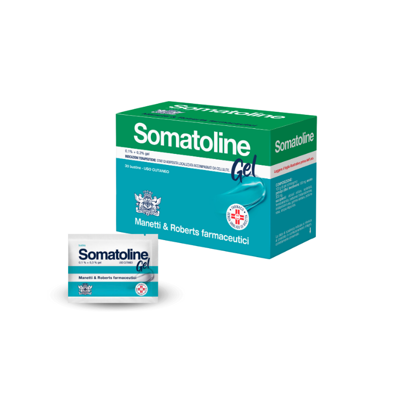 Manetti & Roberts Somatoline 0,1% + 0,3% Gel Levotiroxina, Escina