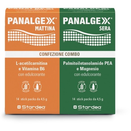 Stardea Panalgexx Mattina 14 Stickpack + Panalgexx Sera 14 Stickpack Confezione Combo