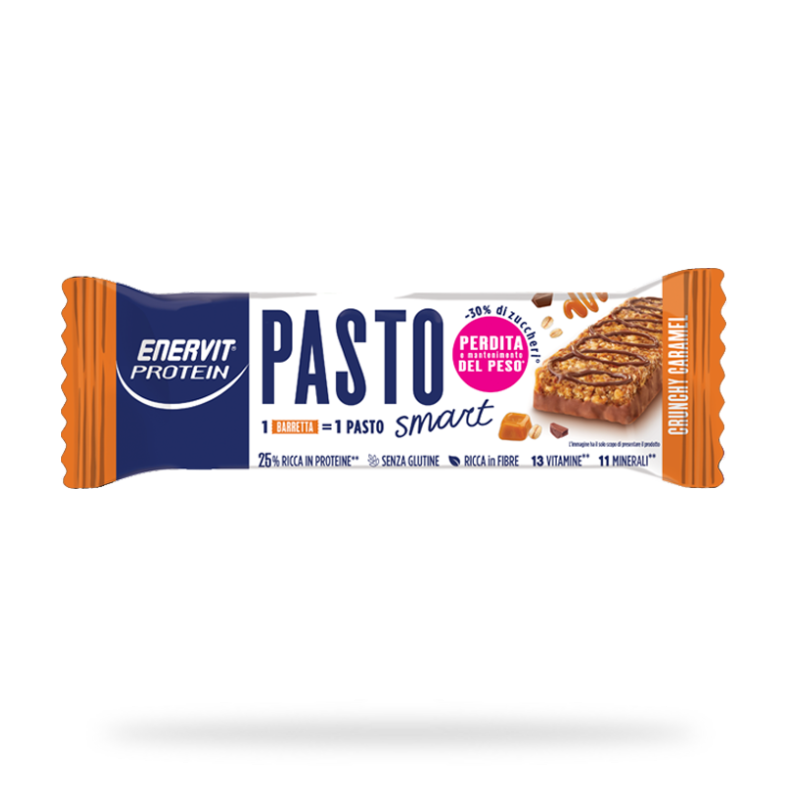 Enervit Protein Pasto Sostitutivo Crunchy Caramel 55 G