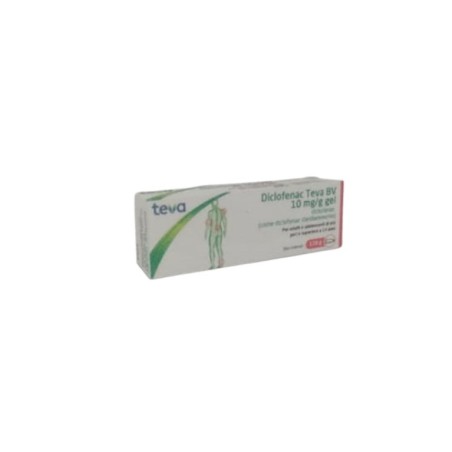 Diclofenac Teva Bv 10 Mg/g Gel Diclofenac 