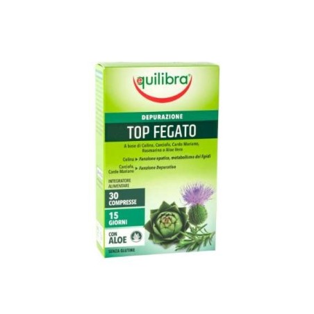 Equilibra Top Fegato Con Aloe 30 Compresse