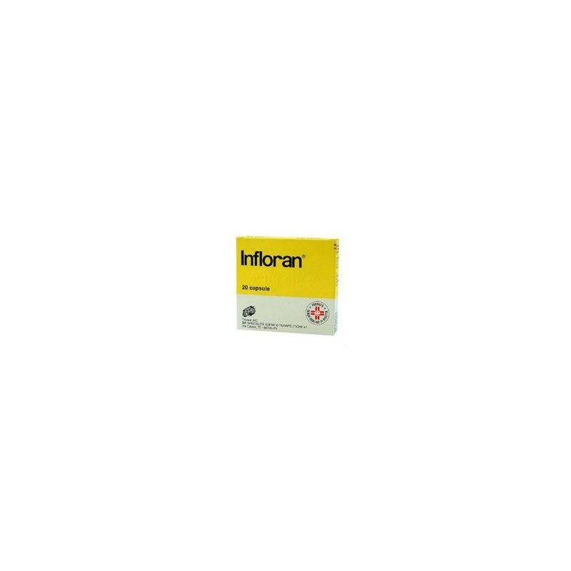 Sit Laboratorio Farmac. Infloran® “250 Mg Capsule Rigide” 20 Capsule Bifidobacterium Bifidum + Lactobacillus Acidophilus