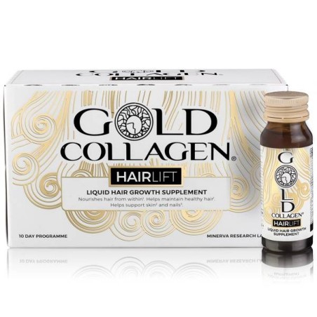 Minerva Research Labs Gold Collagen Hairlift 10 Flaconcini Da 50 Ml