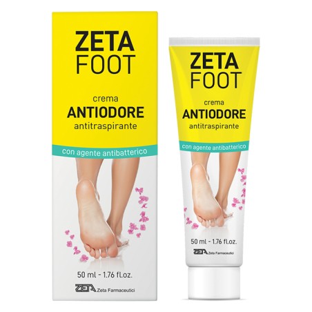 Zeta Farmaceutici Zetafoot Crema Antiodore 50 Ml