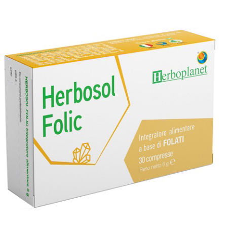 Herboplanet Herbosol Folic 30 Compresse