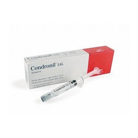 Geopharma Siringa Intra-articolare Condronil Ial Acido Ialuronico 1,6% 2 Ml