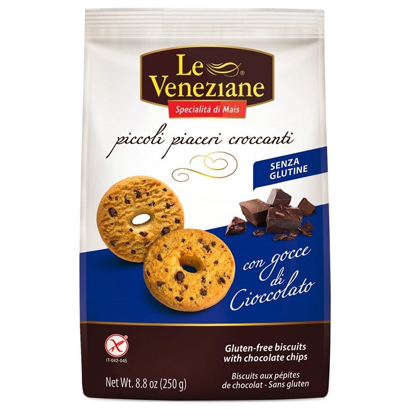 Molino Di Ferro Le Veneziane Biscotti Gocce Di Cioccolato 250 G