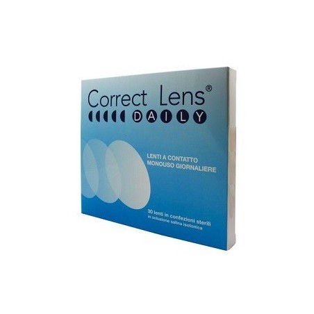 Fidia Healthcare Correct Lens Daily Lenti Contatto Monouso Giornaliere 3,50 30 Pezzi