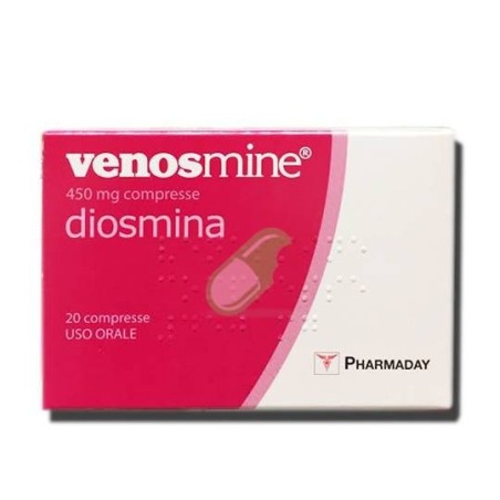 Pharmaday Pharm. Unipersona Venosmine 450 Mg Compresse Venosmine 450 Mg Polvere Per Sospensione Orale Diosmina