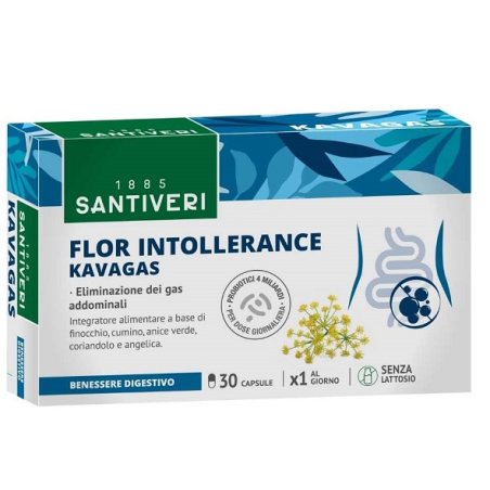 Santiveri Flor Intollerance Kavagas 30 Capsule