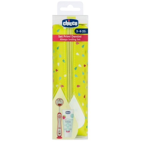 Chicco Set Dentale 3-6 Years Rosa