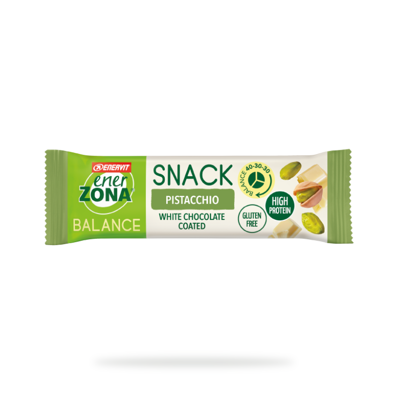 Enervit Enerzona Snack Pistacchio Cioccolato Bianco 27 G