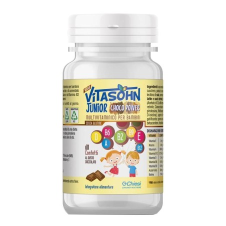 Chiesi Farmaceutici Vitasohn Junior Choco Power 60 Confetti