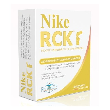 New Mercury Nike Rck Ascorbato Potassio + Ribosio 100 Bustine 22,65 G