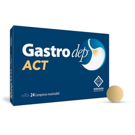 Erbozeta Gastrodep Act 24 Compresse Masticabili