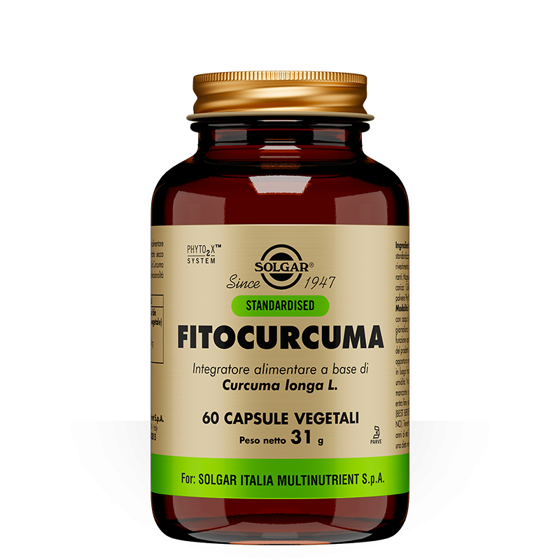 Solgar Fitocurcuma 60 Capsule Vegetali