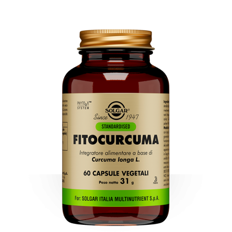 Solgar Fitocurcuma 60 Capsule Vegetali