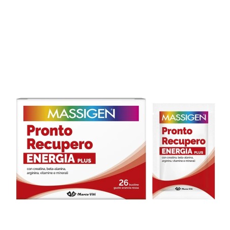 Massigen Pronto Recupero Energia Plus 24 Bustine + 2 Bustine