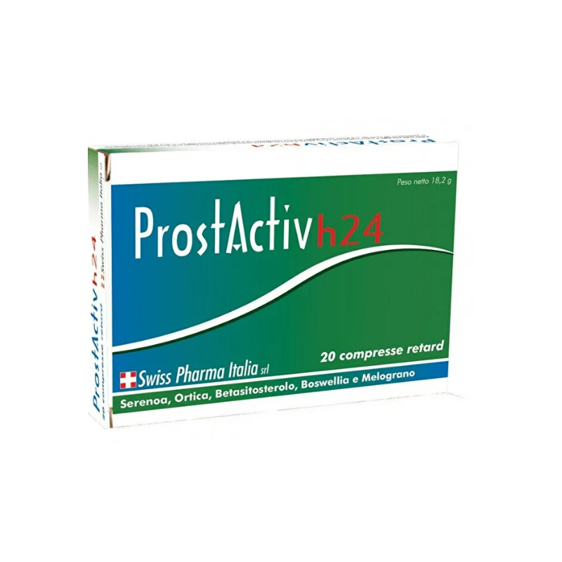 Swiss Pharma Italia Prostactiv H24 20 Compresse Retard