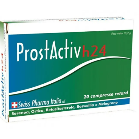 Swiss Pharma Italia Prostactiv H24 20 Compresse Retard