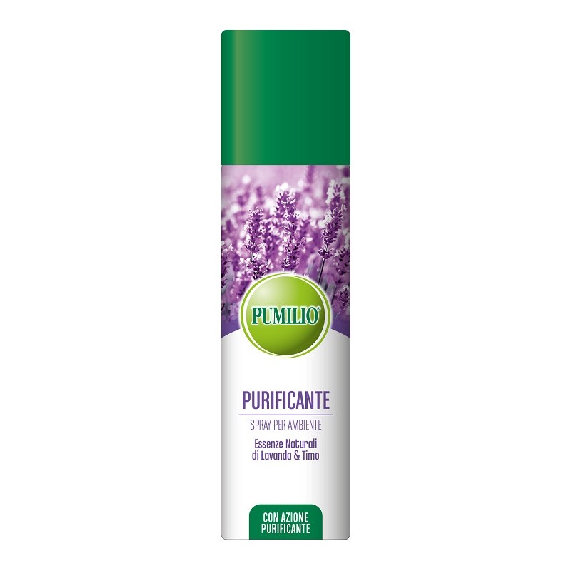 Coswell Pumilio Purificante Spray Per Ambiente Essenze Naturali Di Lavanda E Timo Con Azione Igienizzante 200 Ml