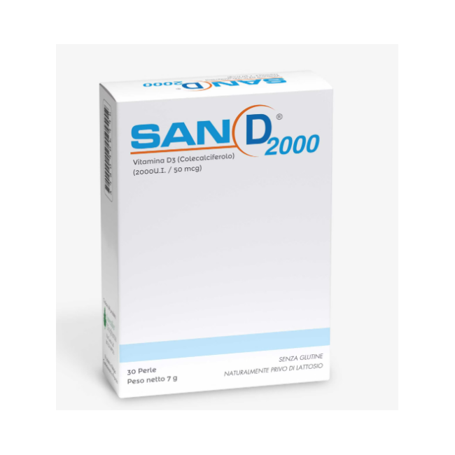 Iuvenilia Biopharma San D 2000 30 Capsule Soft Gel