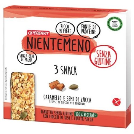 Enervit Nientemeno En Barretta Caramello/semi Zucca