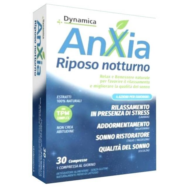 Wilco Farma Dynamica Anxia Riposo Notturno 30 Compresse