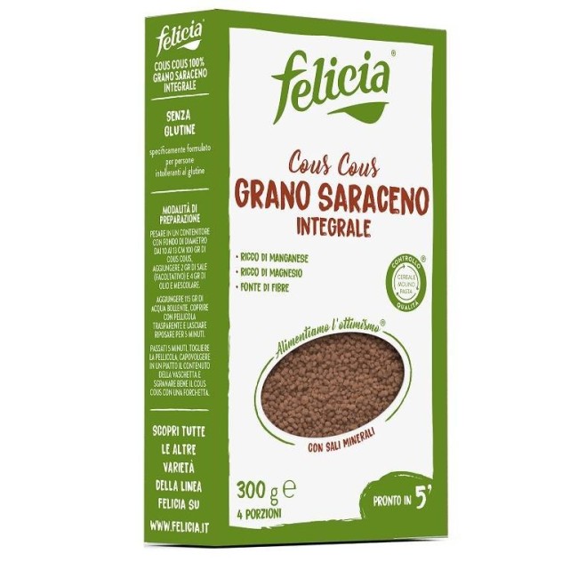 Andriani Felicia Cous Cous Grano Saraceno Integrale 300 G