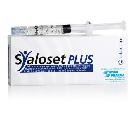 Biodue Siringa Intra-articolare Syaloset Plus Acido Ialuronico Sale Sodico 1,5% Ad Alto Peso Molecolare 4 Ml