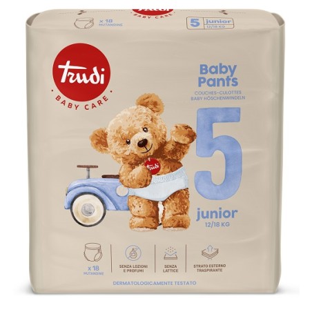 Silc Trudi Baby Pants Junior 12/18 Kg 18 Pezzi