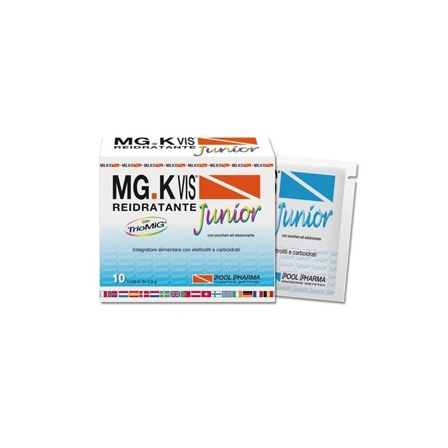 Pool Pharma Mgk Vis Junior Arancia 10 Bustine