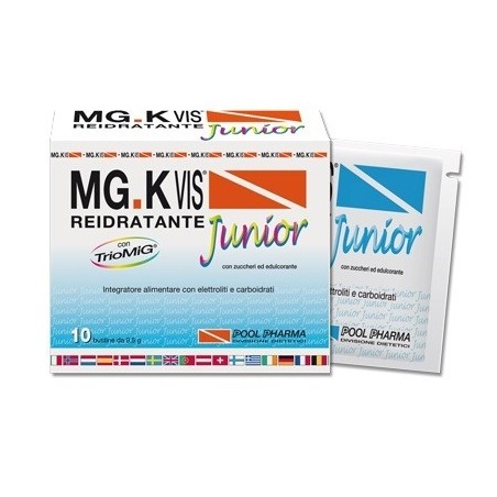 Pool Pharma Mgk Vis Junior Arancia 10 Bustine