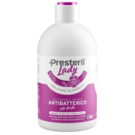 Corman Presteril Lady Detergente Intimo Antibatterico/ph Acido 250 Ml