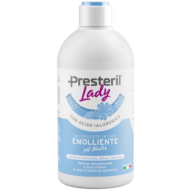 Corman Presteril Lady Detergente Intimo Emolliente/ph Neutro 500 Ml