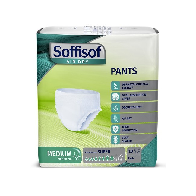 Silc Pannolone Soffisof Air Dry Pants Super Medium 10 Pezzi