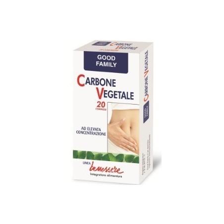 Montefarmaco Carbone Vegetale 20 Compresse