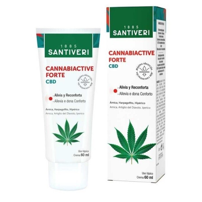 Santiveri Cannabiactive Forte Cbd Crema 60 Ml