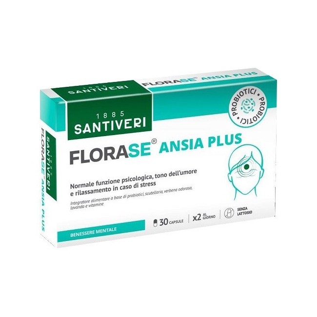 Santiveri Florase Ansia Plus 30 Capsule