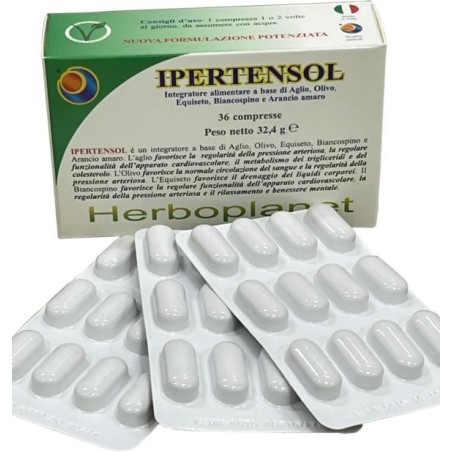 Herboplanet Ipertensol 36 Compresse